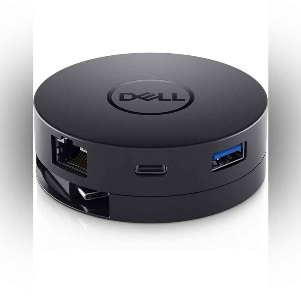 Dell USB-C Mobile Adapter (DA300), Black, DELL-DA300